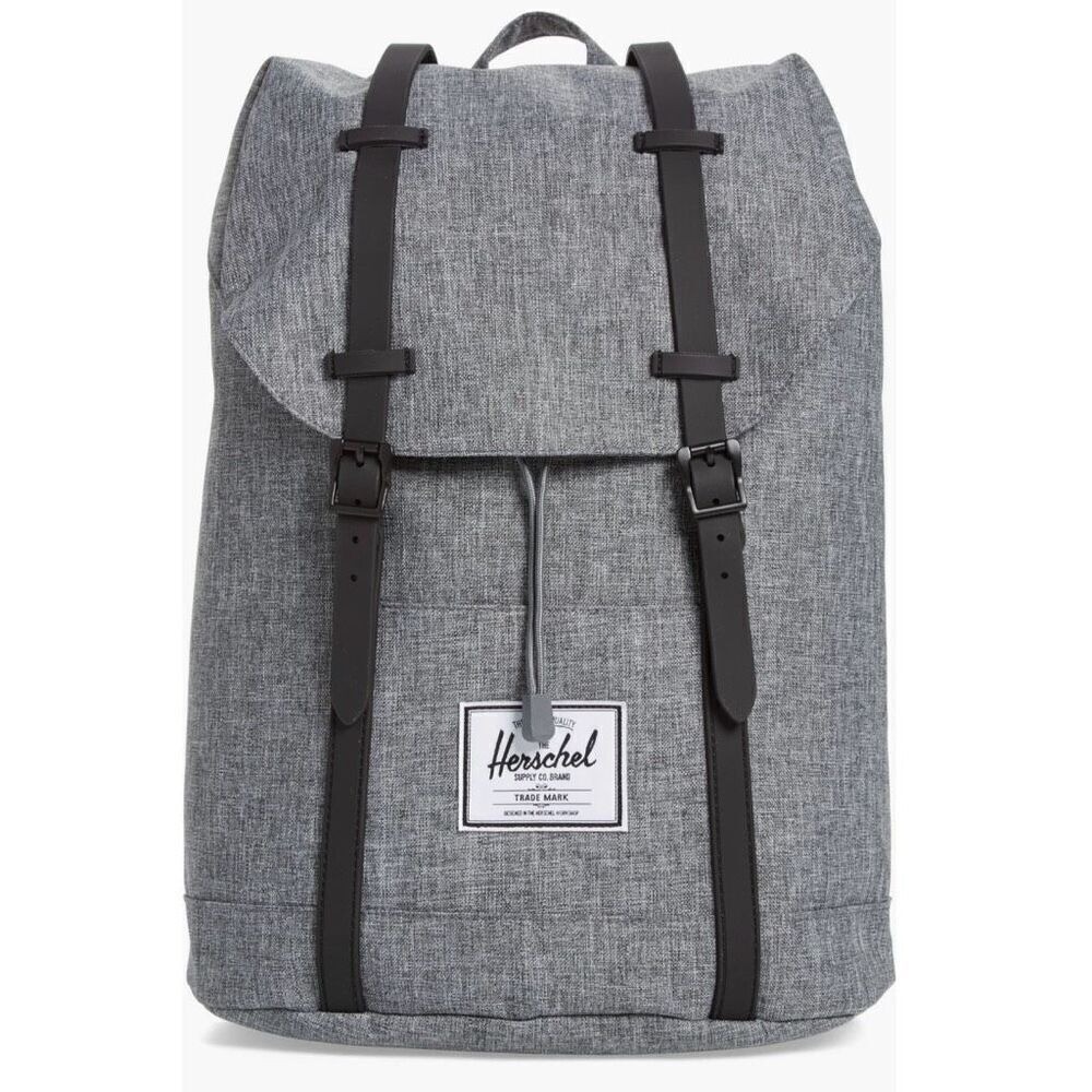 Herschel Supply Co. "Retreat' Little America‎ Backpack, Gray/Black NWT